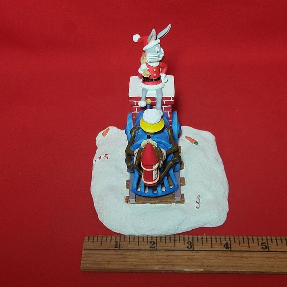 VTG Looney Tunes Christmas Express Train Bugs Bunny Wily E Coyote Road Runner - Picture 10 of 15